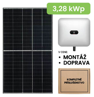 Fotovoltaika na dom 3,28kWp